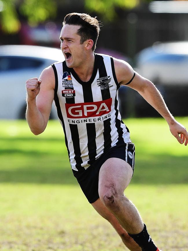 Alex Forster was a key in PNU’s attack in 2019. Picture: AAP/Mark Brake