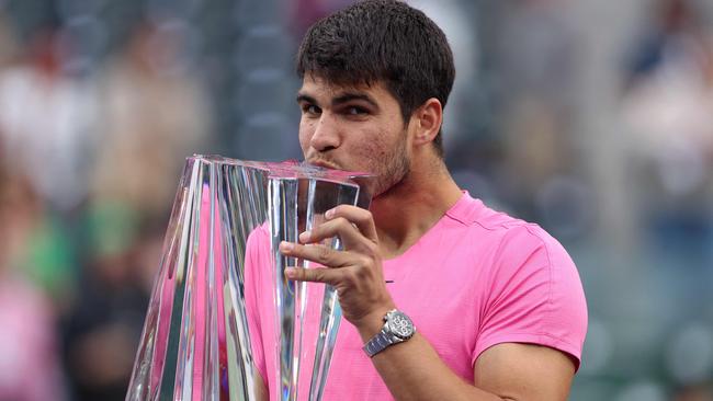 The king. Photo by JULIAN FINNEY / GETTY IMAGES NORTH AMERICA / Getty Images via AFP.