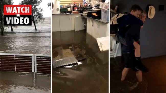 Olympians' home inundated by floods