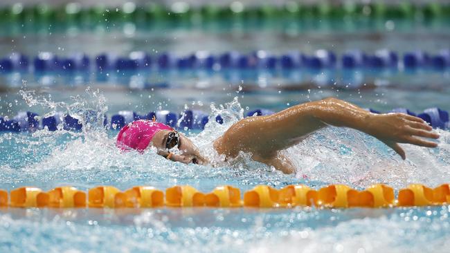 The QGSSA swimming championships at the Sleeman Sports Complex, Brisbane 28th February 2024. (Image/Josh Woning)