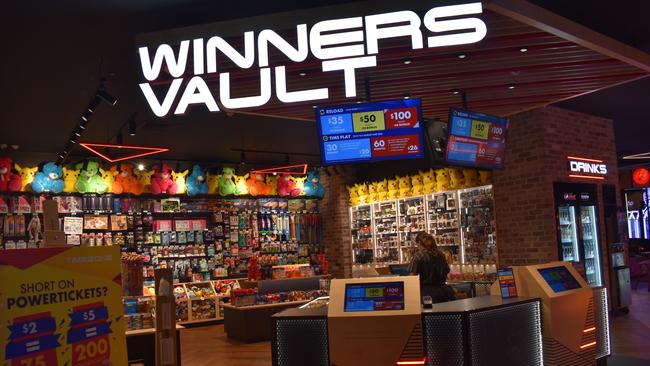 The Winner's Vault where gamers can come and spend their hard-earned points.