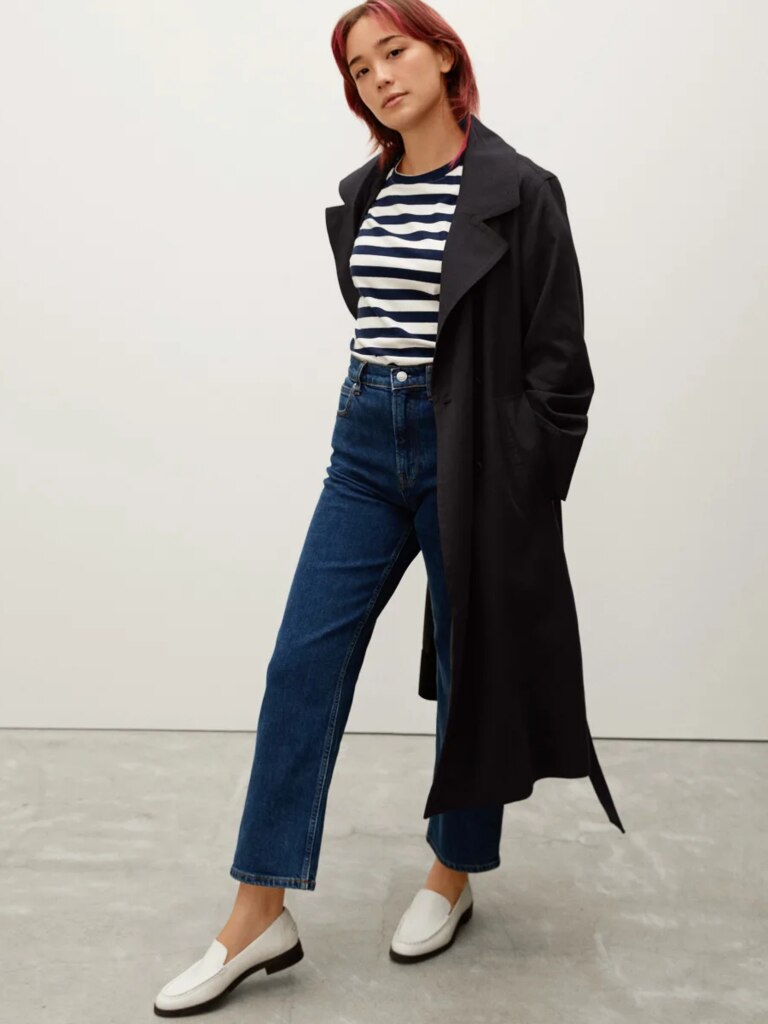 The Drape Trench, front. Image: Everlane.
