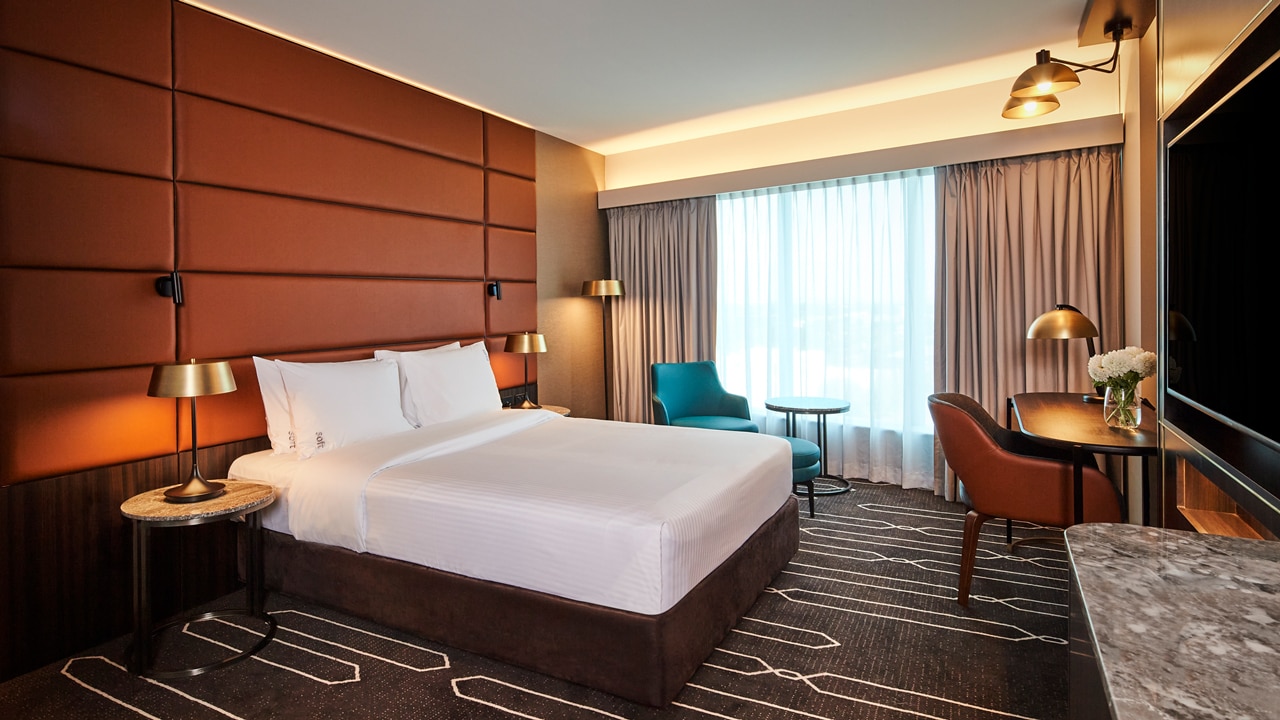 The hotel has had a $15 million room refurbishment, updating all 252 rooms and bathrooms. Picture: Supplied.