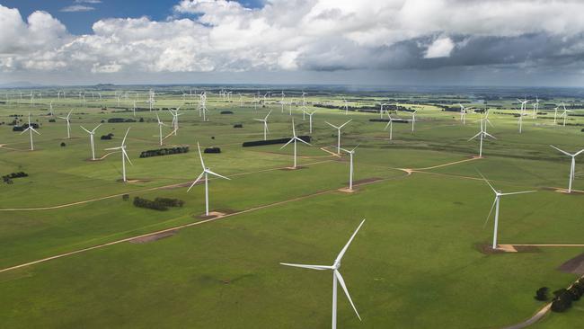 AGL's Macarthur wind farm in Victoria, Australia. Picture: Supplied