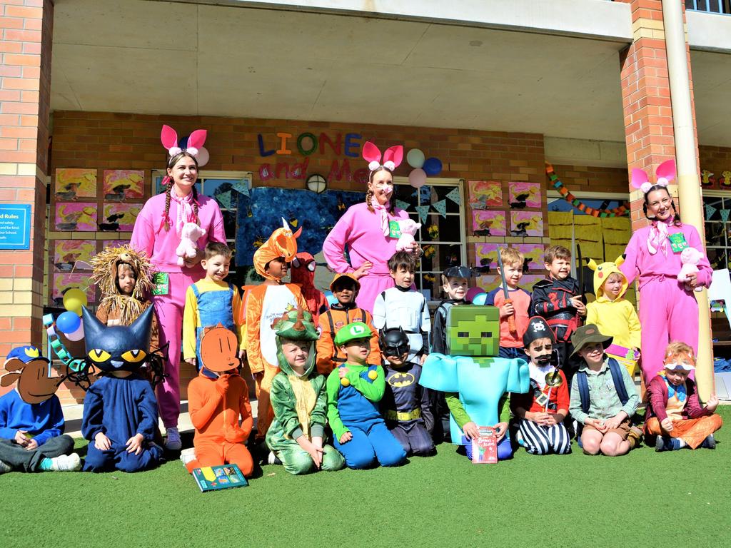 The Toowoomba Grammar School prep class dressed up for Book Week 2023. Picture: Rhylea Millar