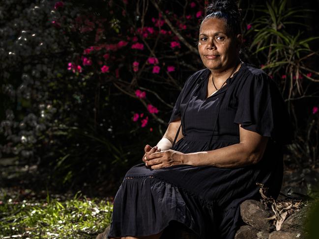 Brenda Matthews – a documentary film maker who is part of the stolen generation. Picture: Nigel Hallett