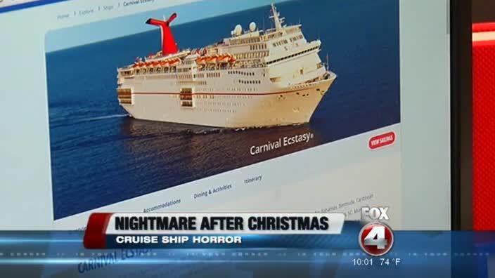 GRAPHIC CONTENT: Blood seen on Carnival cruise ship after electrician dies in elevator       