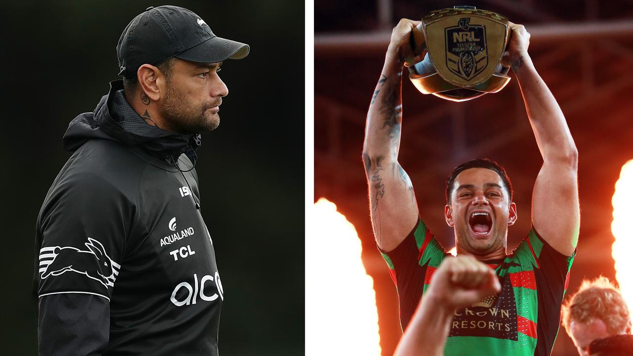 John Sutton now and after the 2014 Grand Final.
