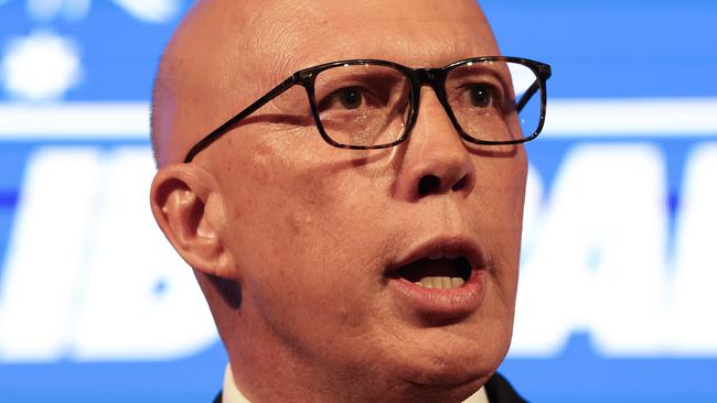 zNCA 2025 FEDERAL ELECTION LIBERAL BUS - 03/05/2025: Pictured is Leader of the Opposition Peter Dutton while on the 2025 federal election campaign as it comes to a conclusion at the W Hotel in Brisbane. Peter Dutton arrives at the official LNP Election night function. Picture: Adam Head / NewsWire