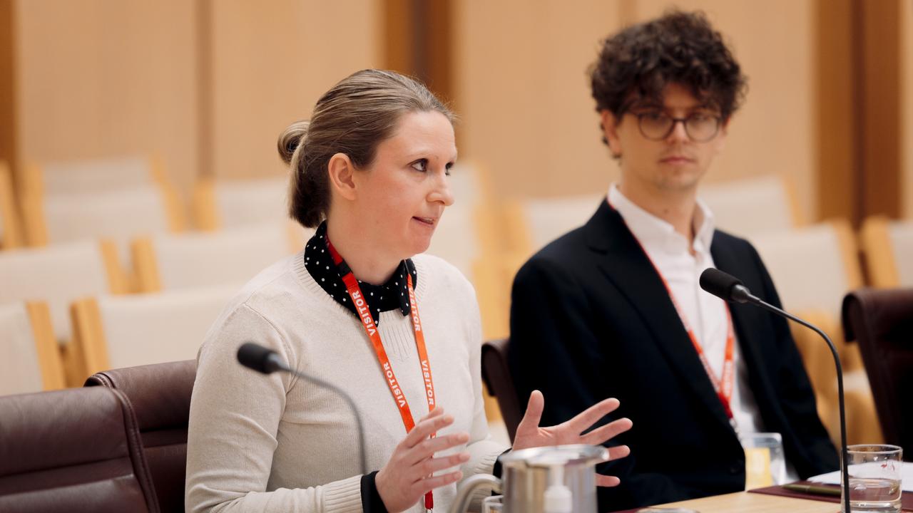 Dr Imogen Richards, left, with Dr Jordan McSwiney. Picture: NewsWire / David Beach