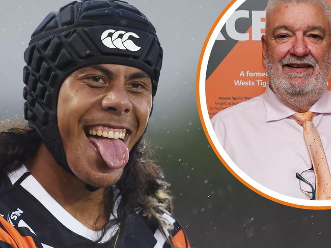 Jarome Luai and (inset Shane Richardson)