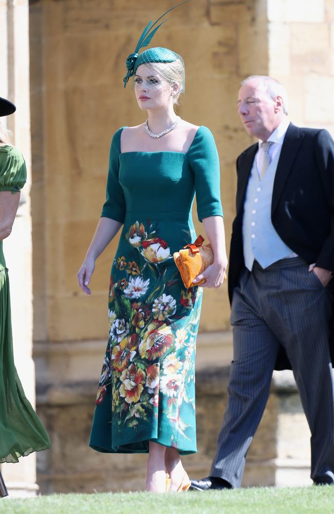 Photos of Kitty attending Prince Harry’s wedding earlier this year went viral. Picture: Chris Jackson