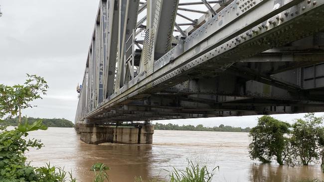 The Burdekin Bridge from the Home Hill side on Saturday afternoon, February 8, 2025. Photo: Melissa Anne