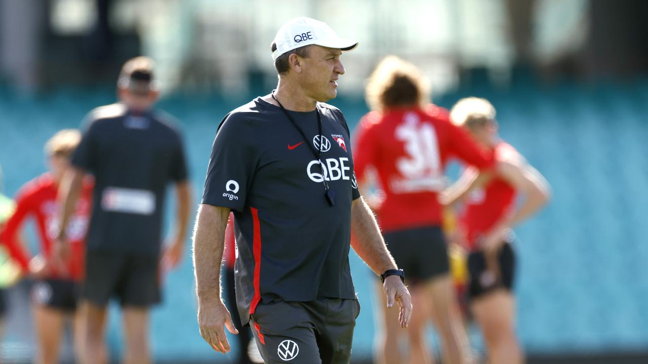 Sydney coach John Longmire said the club’s horror injury toll was a learning experience. Picture: Phil Hillyard