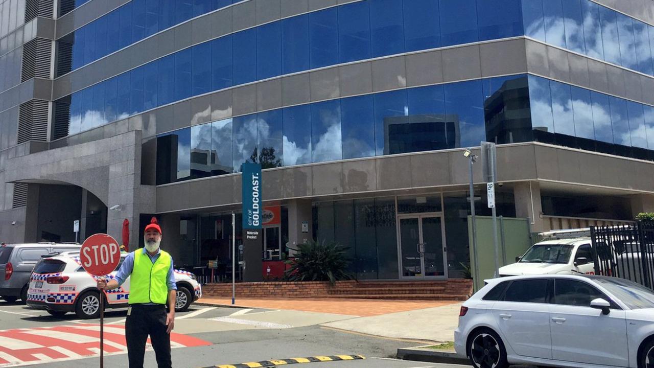 The Gold Coast City Council call centre. Picture: Matthew Howard, Ten News