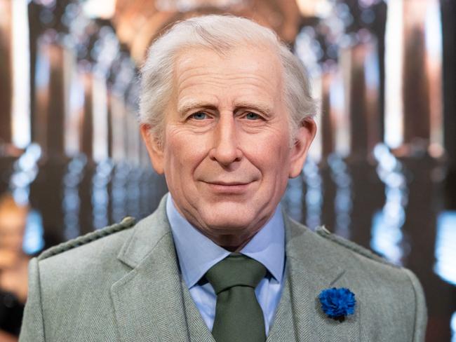 A wax figure of King Charles III is unveiled at Musée Grevin in Paris. Picture: Marc Piasecki/Getty Images