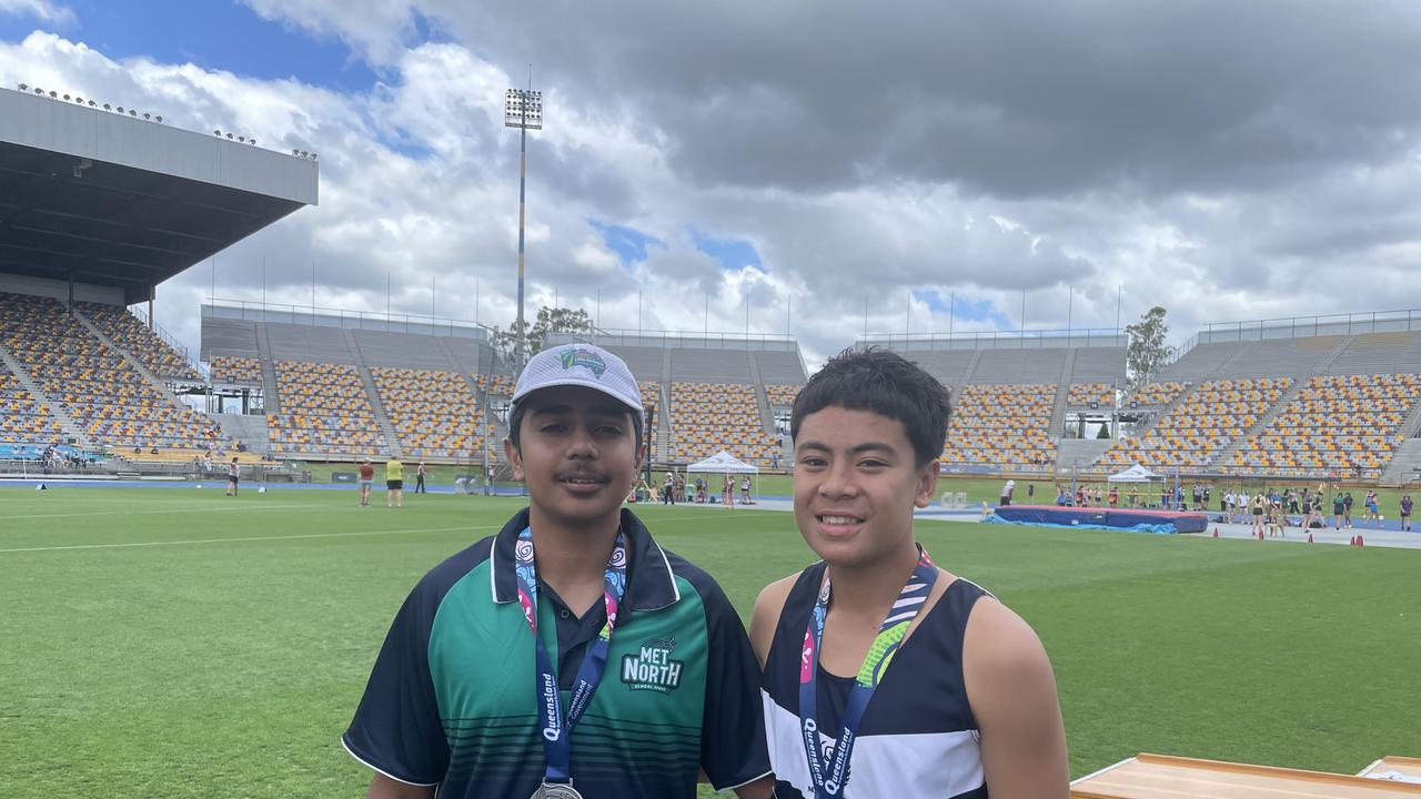 Dilpreet Sharma and Cash Glavish after the hammer.