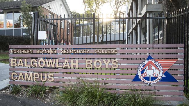 Two 14-year-old students from Balgowlah Boys High were assaulted on a bus on their way home from school by a man drinking a bottle of rum. File picture: Troy Snook