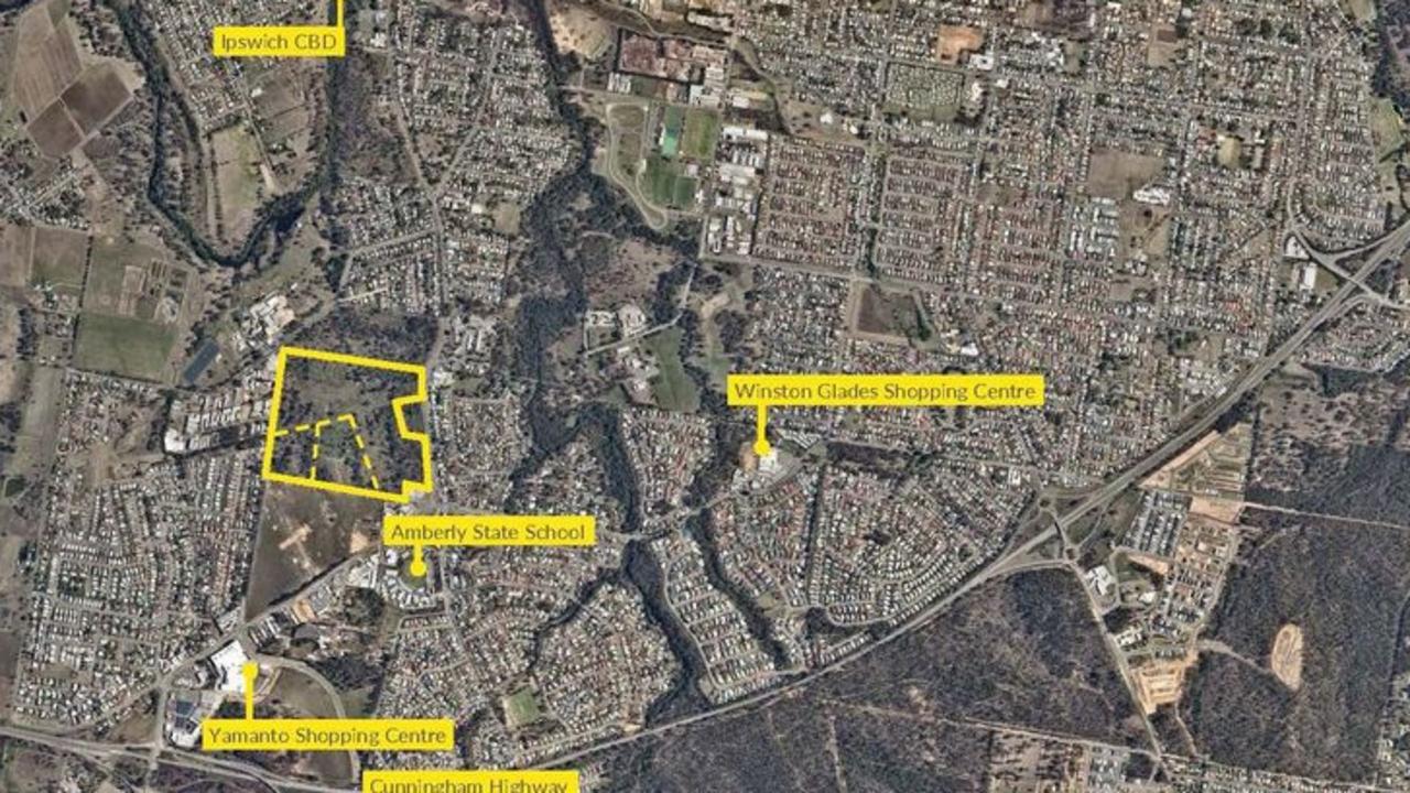 A 39-hectare development site at 11 Saleyards Road, Yamanto has gone up for sale.