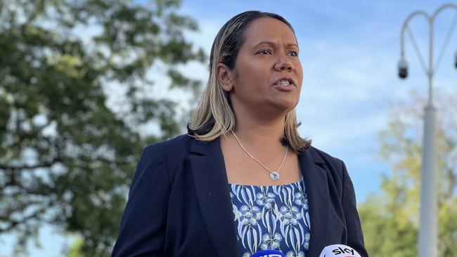 NT Opposition Leader Selena Uibo. Picture: Fia Walsh.