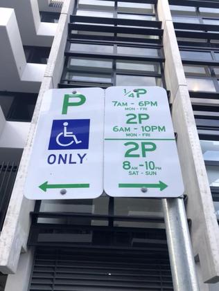 parking sydney signs drivers sign nrma baffled prompting rebuke leave work messing confusing contradictory heads across