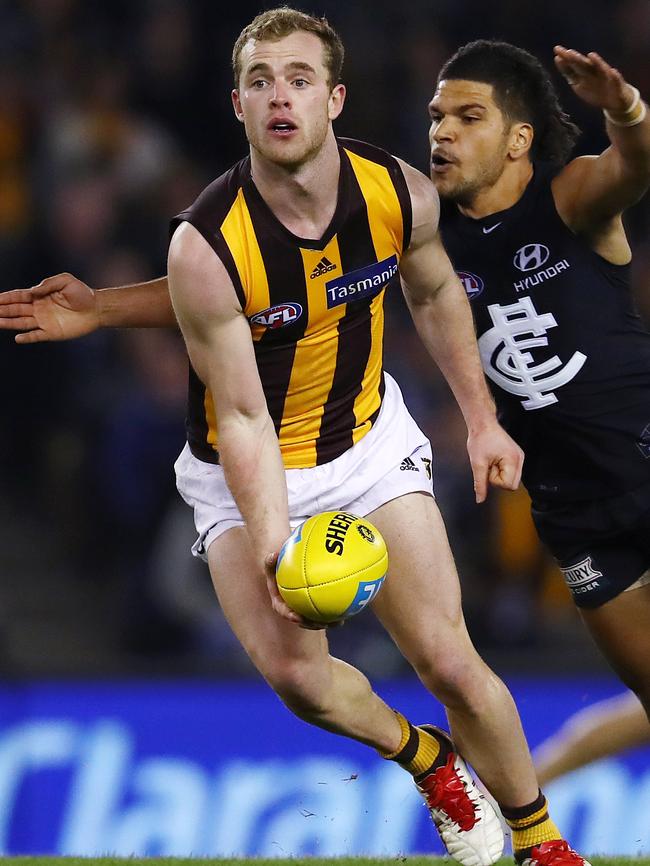 Tom Mitchell had a brilliant first season in brown and gold. Picture: Michael Klein