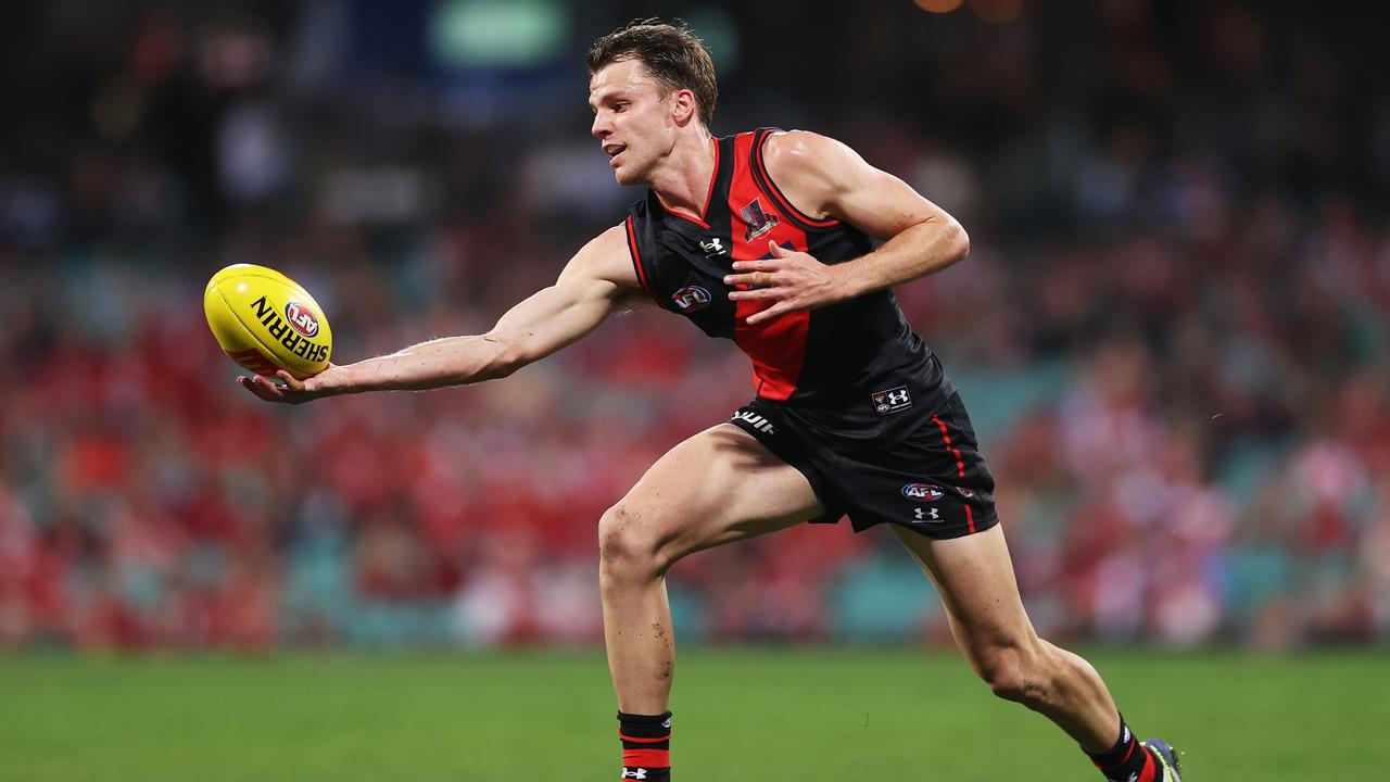 Defender Jordan Ridley is available after exiting the AFL’s health and safety protocols. Picture: Getty Images