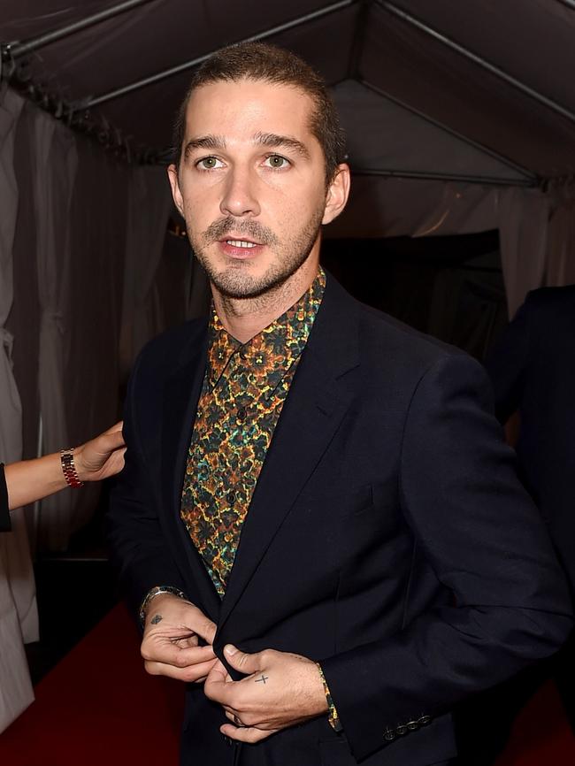 Shia LaBeouf used to strut the red carpet. (Photo by Kevin Winter/Getty Images)