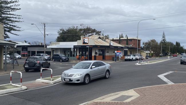 The intersection of Jetty Street and Military Road, Grange. Picture: Rachel Moore