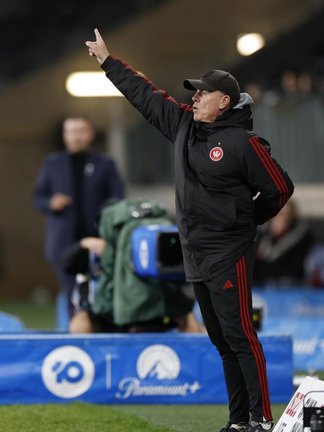 Western Sydney Wanderers coach Alen Stajcic. Picture: Darrian Traynor/Getty Images