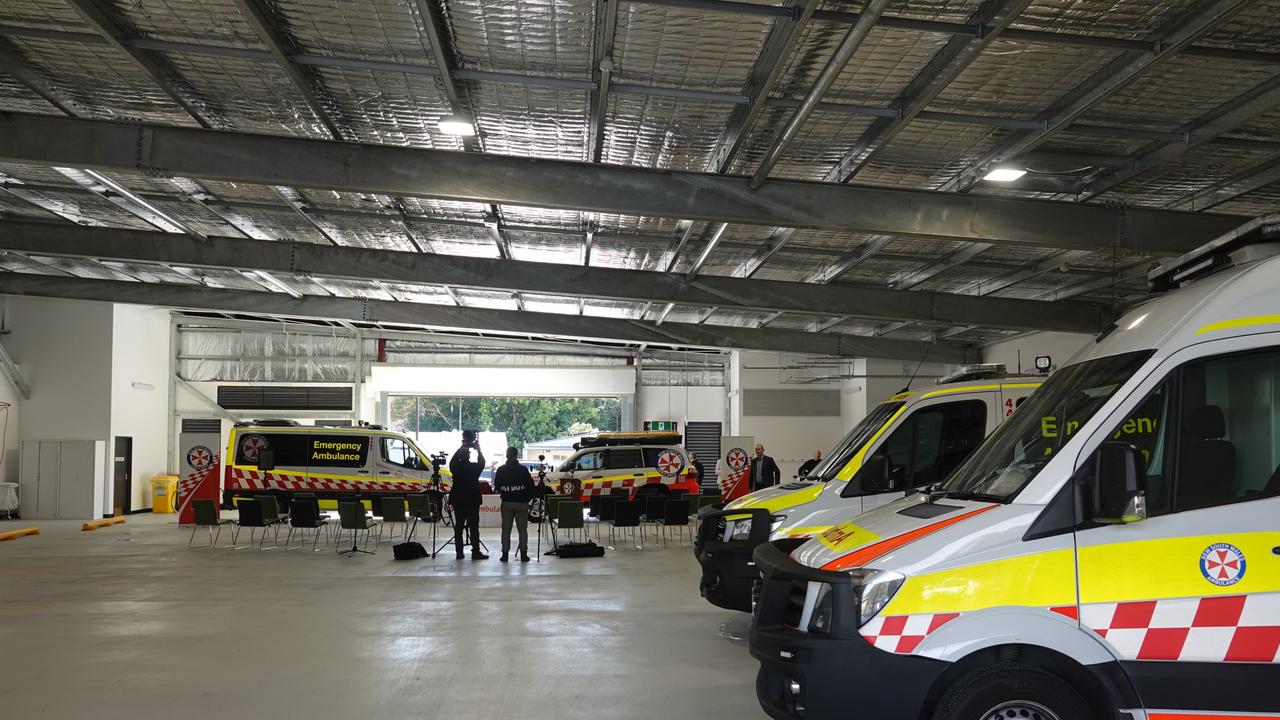 The new Coffs Harbour NSW Ambulance Station was opened on July 25, 2023. Picture: Chris Knight