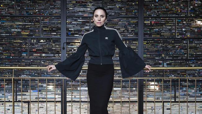 Sporty Spice aka Melanie C at the QT Melbourne. Picture: Ian Currie