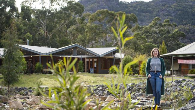 Carly Flecknoe has made the most of opportunities in Halls Gap to help its transformation. PICTURE: Zoe Phillips