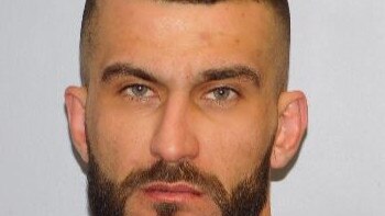 Assault suspect Jalal Homsi who is accused of attacking a woman with a machete. Picture: South Australian Police