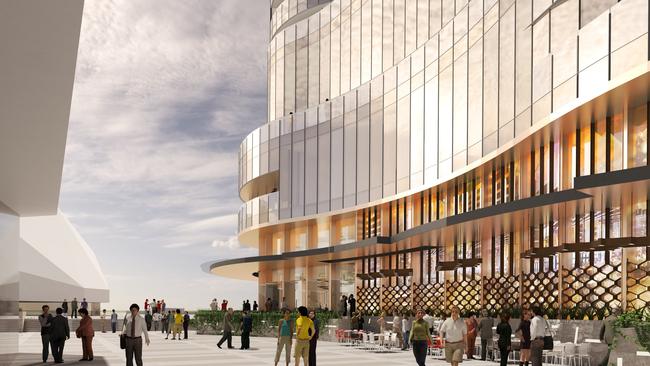 Artist Impressions of the new Adelaide Casino on the Riverbank