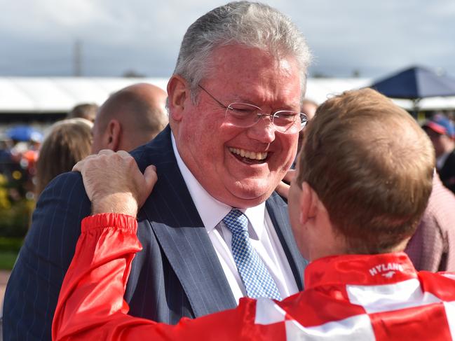 Anthony Cummings after winning at Flemingon Racecourse in 2022. Picture: Getty Images