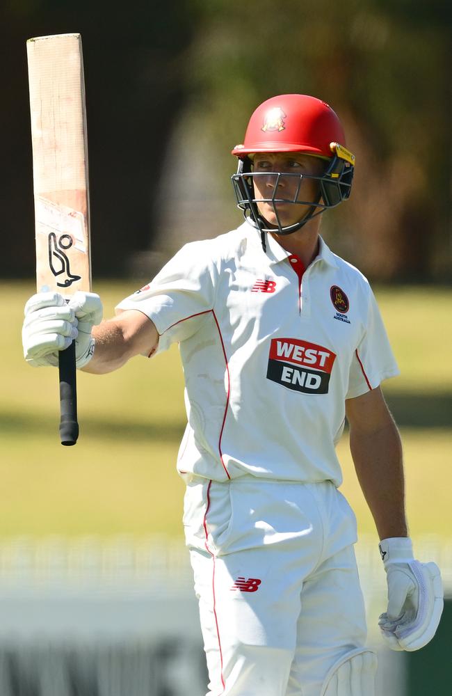 Nathan McSweeney fought hard to regain form for South Australia. (Photo by Quinn Rooney/Getty Images)