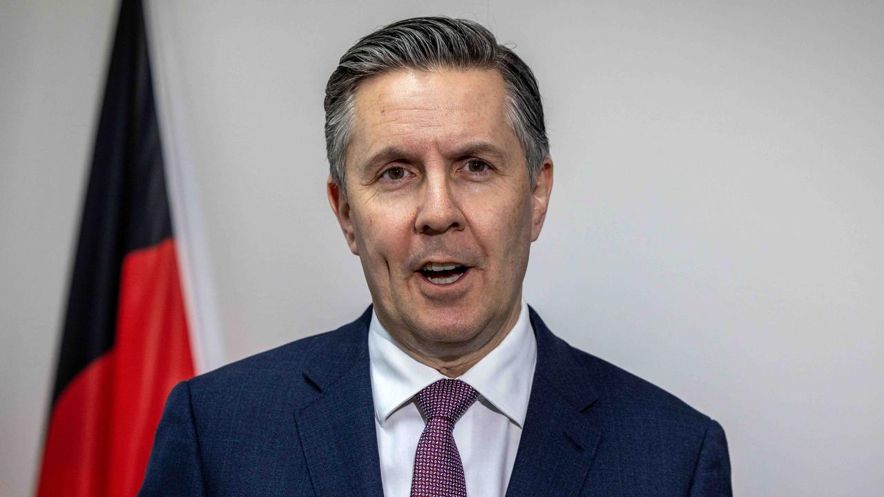 The Minister for Health and Aged Care, Mark Butler, who blames other governments for changes to the Medicare rebate. Picture: NCA NewsWIRE / Emma Brasier