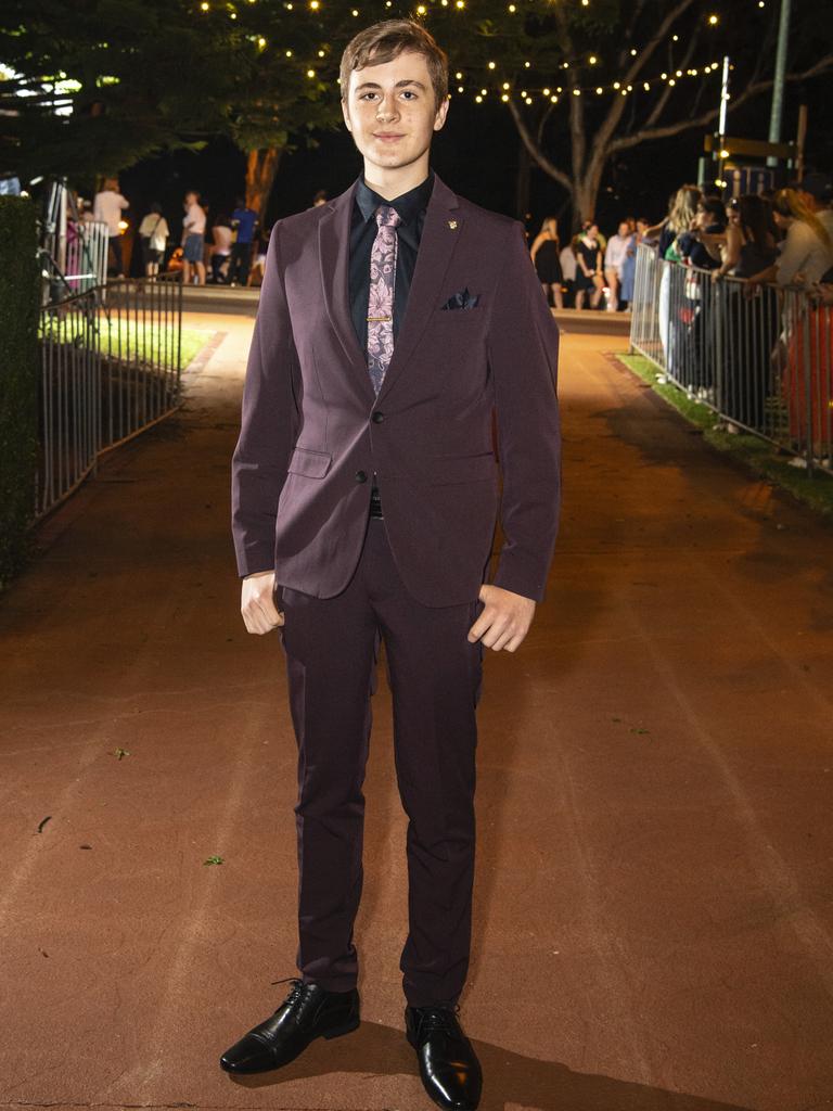 Dylan Pattrick at St Mary's College formal at Picnic Point, Friday, March 24, 2023. Picture: Kevin Farmer