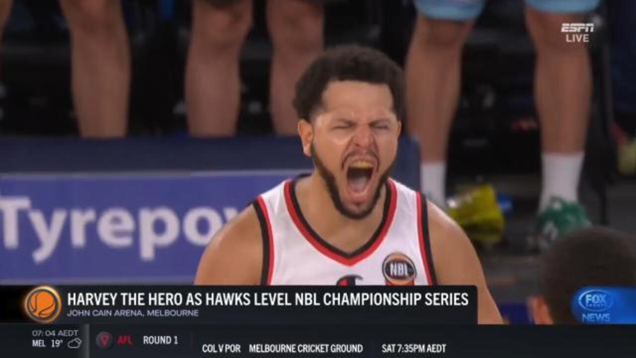 Hawks level NBL finals with clutch win