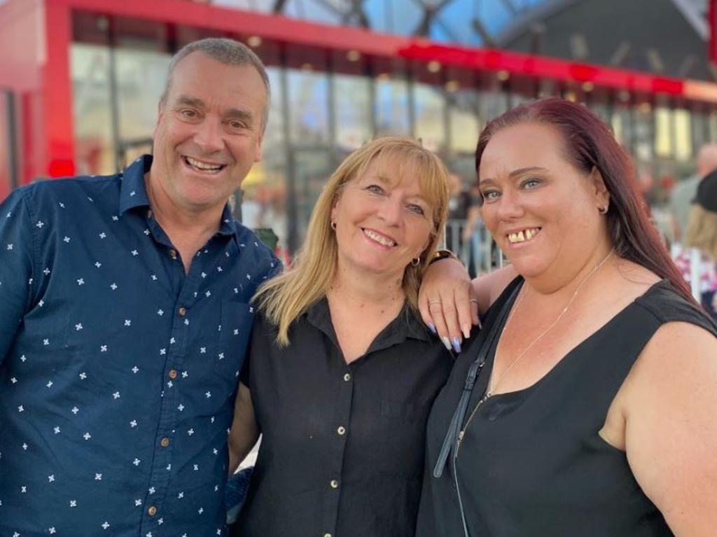 Rod Stewart and Cyndi Lauper fans outside the Adelaide Entertainment Centre. Picture: Agnes Gichuhi