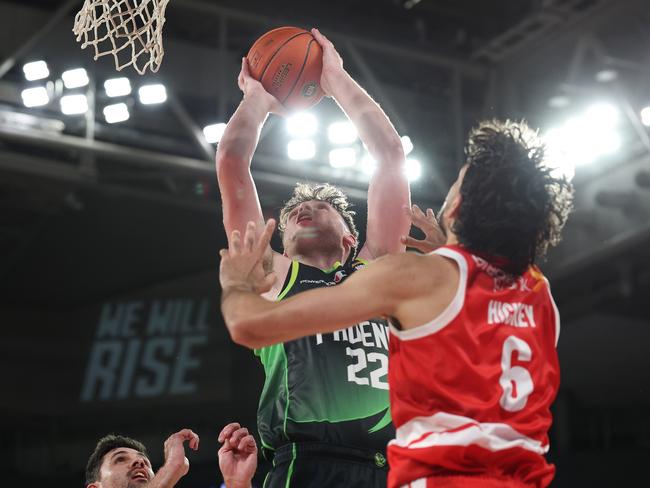 Matt Hurt dominated for the Phoenix. Picture: Daniel Pockett/Getty Images