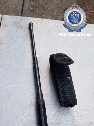 A 55-year-old man was charged after raids uncovered weapons and firearms. NSW Police.