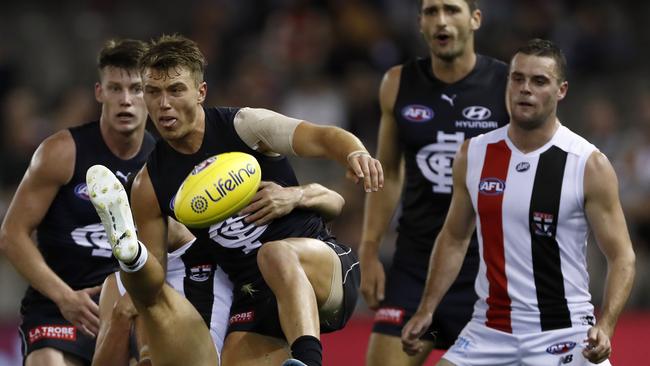 Carlton star Patrick Cripps is yet to play a final. Picture: Getty Images