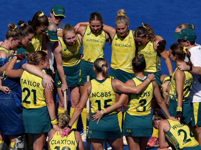 The Hockeyroos are ready to start a new era following their quarterfinal loss to China in Paris. Picture: Clive Brunskill/Getty Images