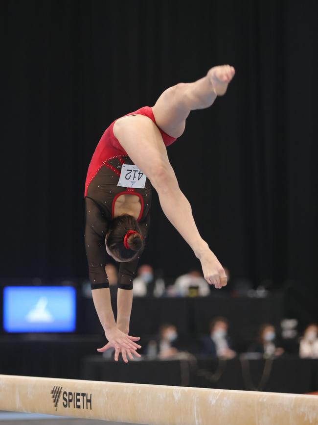 Ava is the youngest member of the Olympic Games training squad for 2024. Picture: Supplied