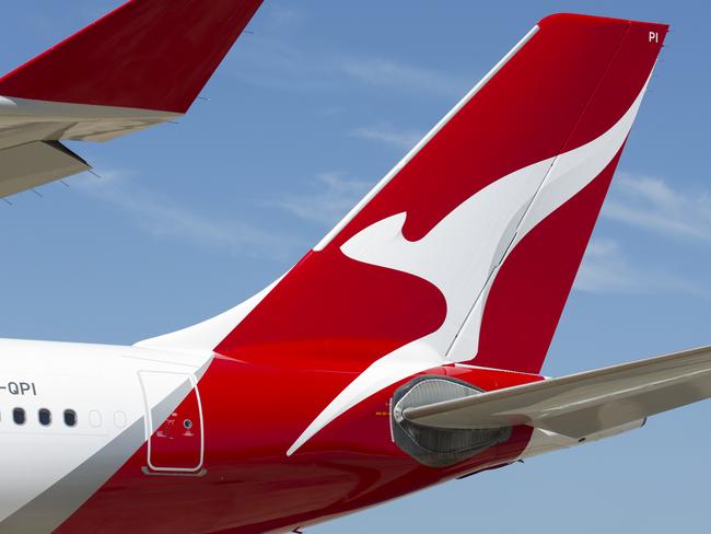 Qantas livery for email mistake story