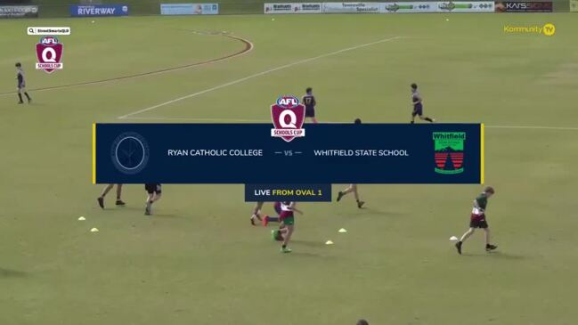 Replay: Ryan Catholic College v Whitfield (Primary boys) - AFLQ Schools Cup North Queensland Championships Day 1