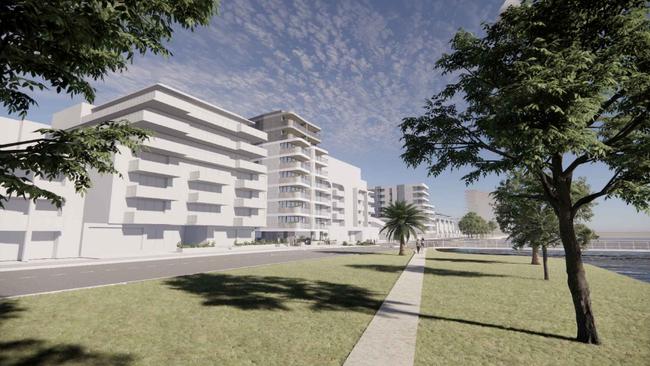 Developer Glenn Vollebregt said the Glenelg development would cost “north of $60m”. Picture: PACT Architects