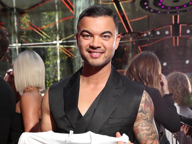 Guy Sebastian on the red carpet of the Aria Awards 2019, held at The Star Event Centre, Pyrmont. Picture: Jonathan Ng